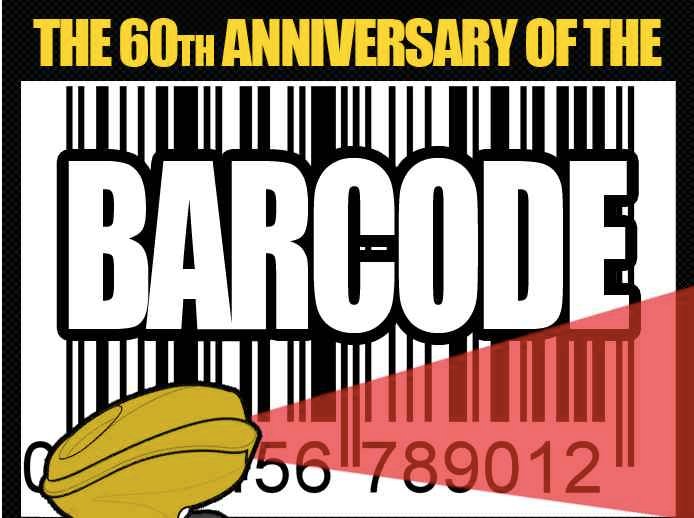 Bar code 60th anniversary